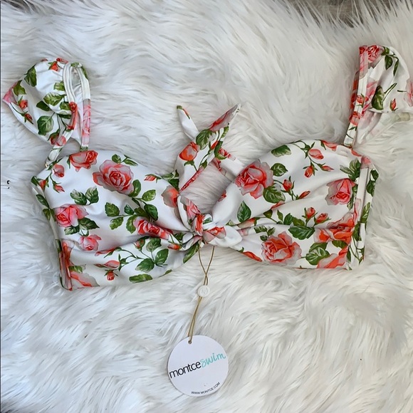 NWT SOLD OUT Montce Cabana Top in Rose Print - Picture 3 of 5